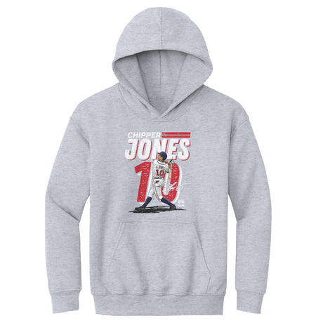 Chipper Jones Kids Youth Hoodie | 500 LEVEL