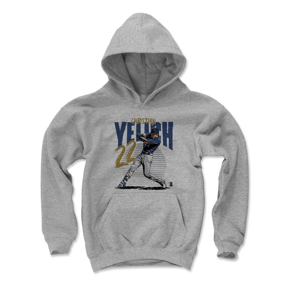 Christian Yelich Kids Youth Hoodie | 500 LEVEL