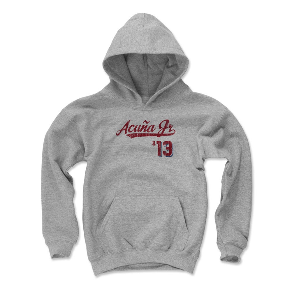 Ronald Acuna Jr. Kids Youth Hoodie | 500 LEVEL