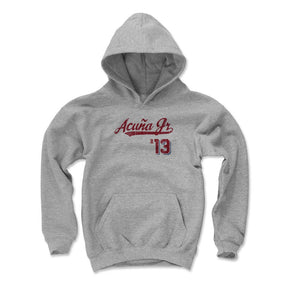 Ronald Acuna Jr. Kids Youth Hoodie | 500 LEVEL
