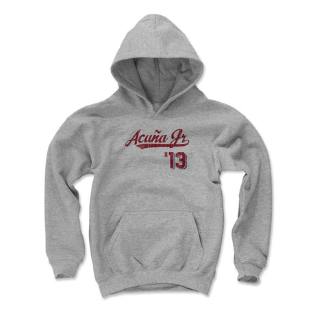 Ronald Acuna Jr. Kids Youth Hoodie | 500 LEVEL