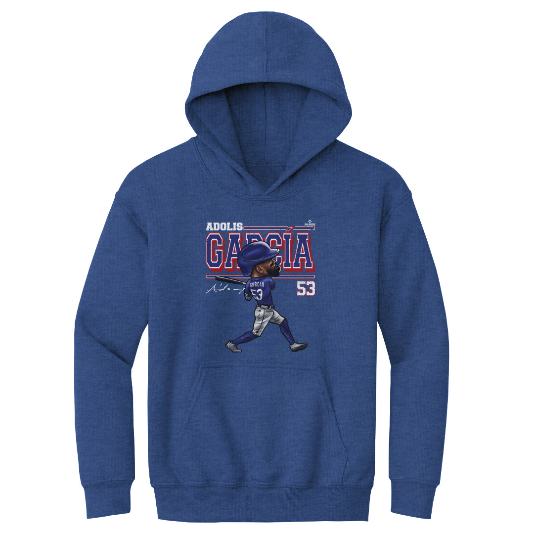 Adolis Garcia Kids Youth Hoodie | 500 LEVEL