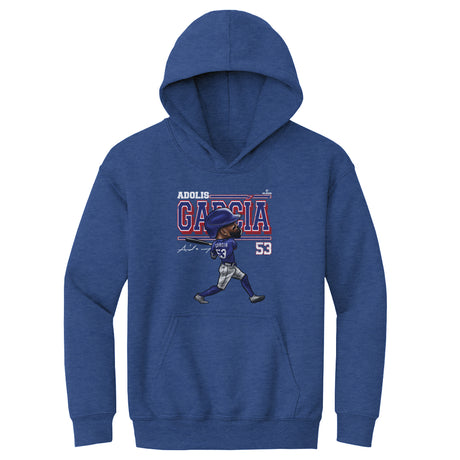 Adolis Garcia Kids Youth Hoodie | 500 LEVEL