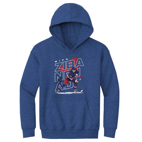 Mika Zibanejad Kids Youth Hoodie | 500 LEVEL