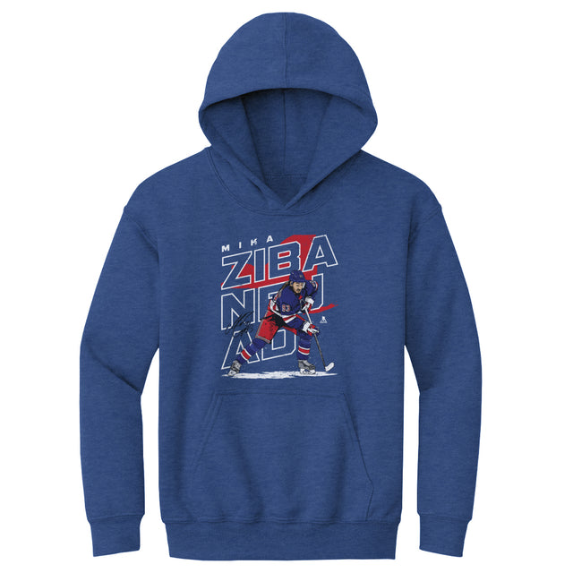 Mika Zibanejad Kids Youth Hoodie | 500 LEVEL