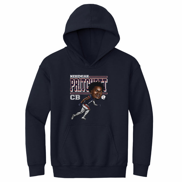 Nehemiah Pritchett Kids Youth Hoodie | 500 LEVEL