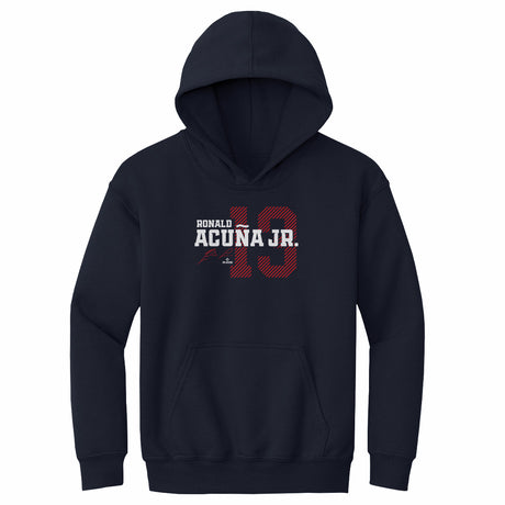 Ronald Acuna Jr. Kids Youth Hoodie | 500 LEVEL