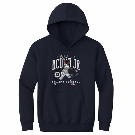 Ronald Acuna Jr. Kids Youth Hoodie | 500 LEVEL