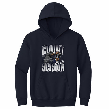 Courtland Sutton Kids Youth Hoodie | 500 LEVEL