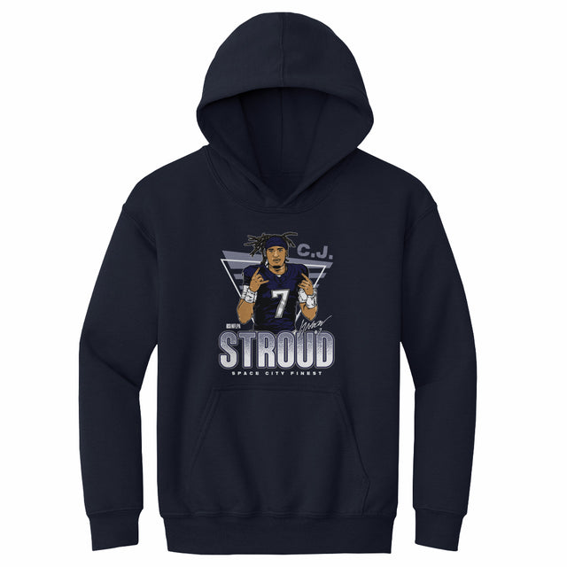 C.J. Stroud Kids Youth Hoodie | 500 LEVEL