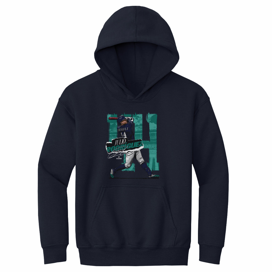Julio Rodriguez Kids Youth Hoodie | 500 LEVEL