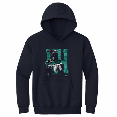 Julio Rodriguez Kids Youth Hoodie | 500 LEVEL