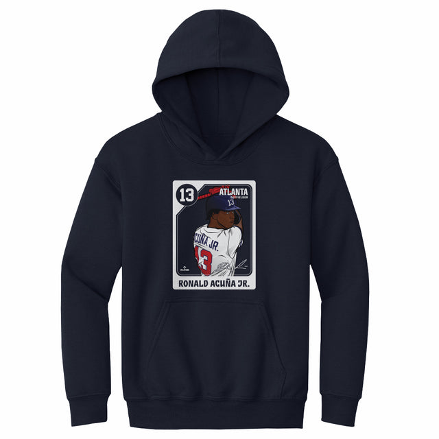 Ronald Acuna Jr. Kids Youth Hoodie | 500 LEVEL
