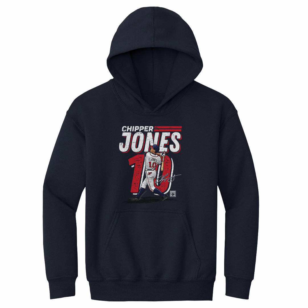 Chipper Jones Kids Youth Hoodie | 500 LEVEL