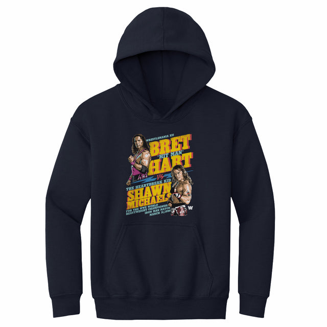 Bret Hart Kids Youth Hoodie | 500 LEVEL