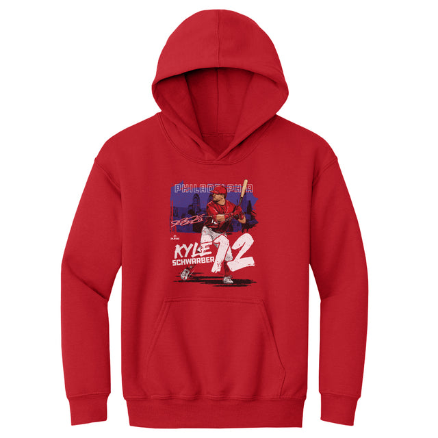 Kyle Schwarber Kids Youth Hoodie | 500 LEVEL