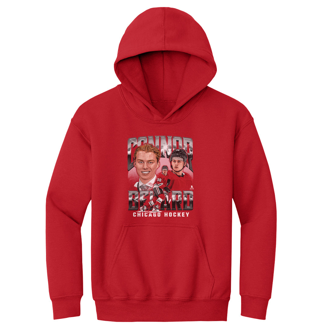 Connor Bedard Kids Youth Hoodie | 500 LEVEL