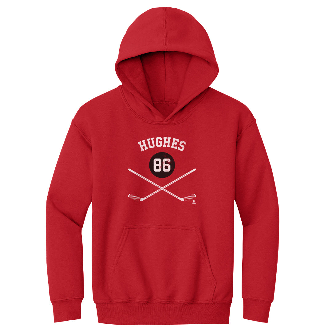 Jack Hughes Kids Youth Hoodie | 500 LEVEL
