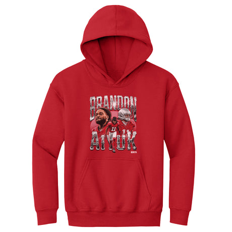 Brandon Aiyuk Kids Youth Hoodie | 500 LEVEL