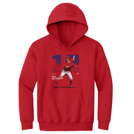 Kyle Schwarber Kids Youth Hoodie | 500 LEVEL