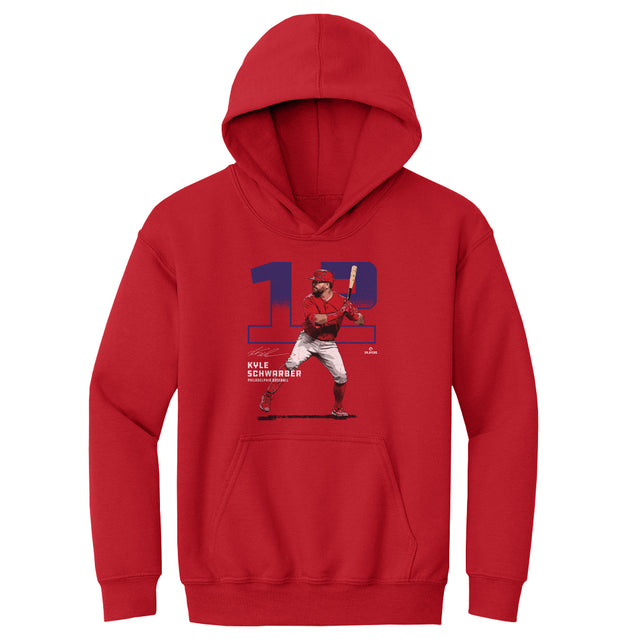 Kyle Schwarber Kids Youth Hoodie | 500 LEVEL