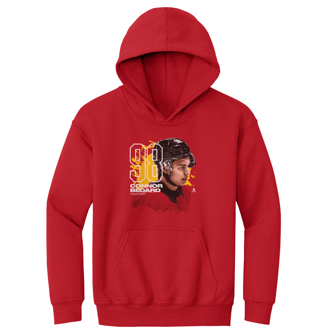 Connor Bedard Kids Youth Hoodie | 500 LEVEL
