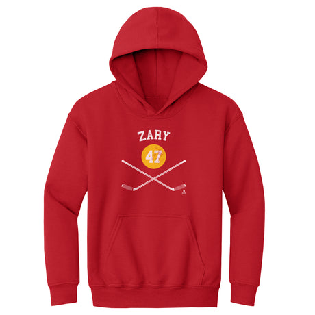 Connor Zary Kids Youth Hoodie | 500 LEVEL