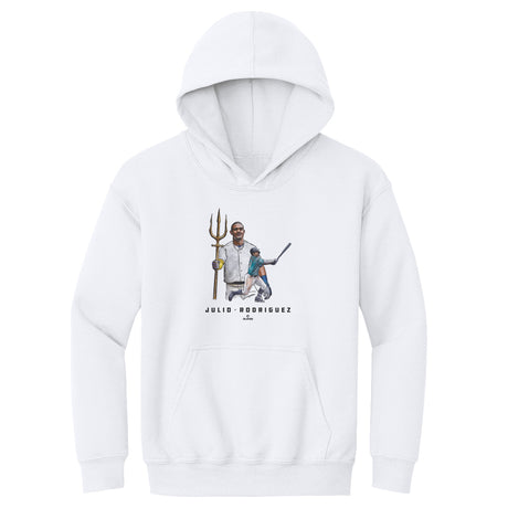 Julio Rodriguez Kids Youth Hoodie | 500 LEVEL