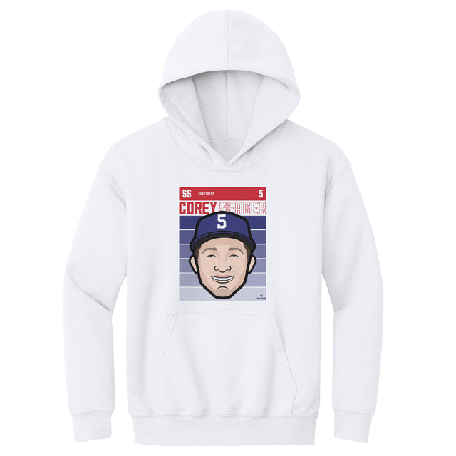 Corey Seager Kids Youth Hoodie | 500 LEVEL