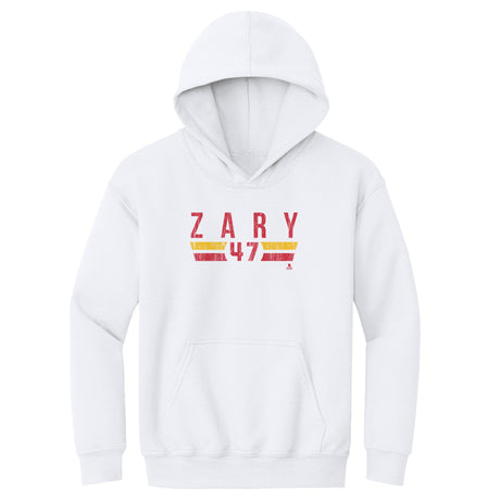 Connor Zary Kids Youth Hoodie | 500 LEVEL