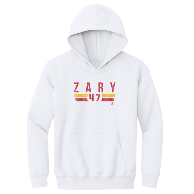 Connor Zary Kids Youth Hoodie | 500 LEVEL