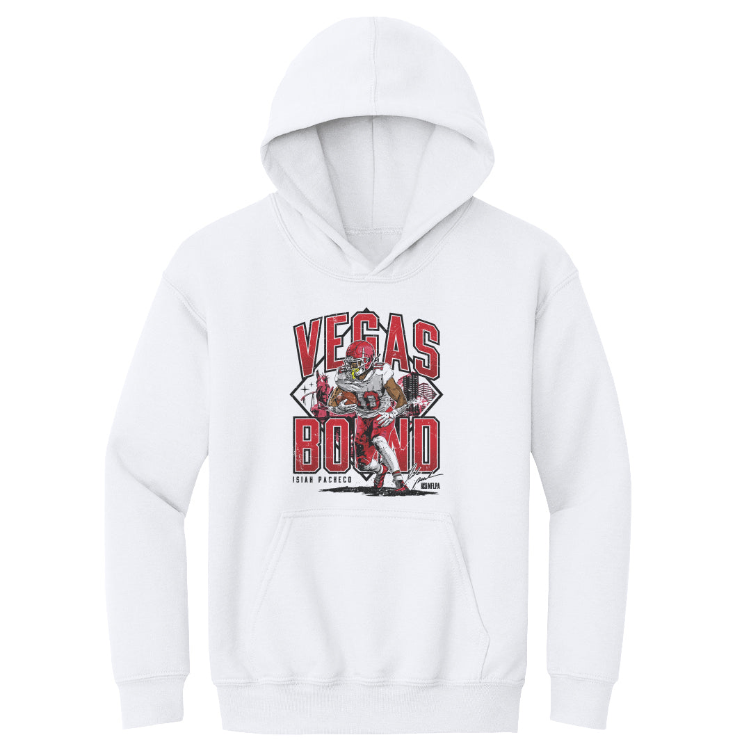 Isiah Pacheco Kids Youth Hoodie | 500 LEVEL