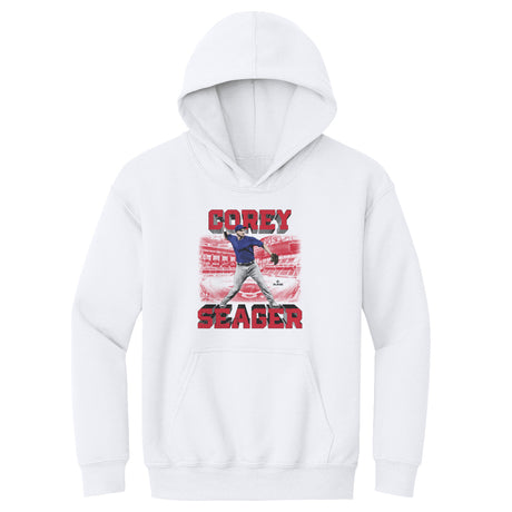 Corey Seager Kids Youth Hoodie | 500 LEVEL