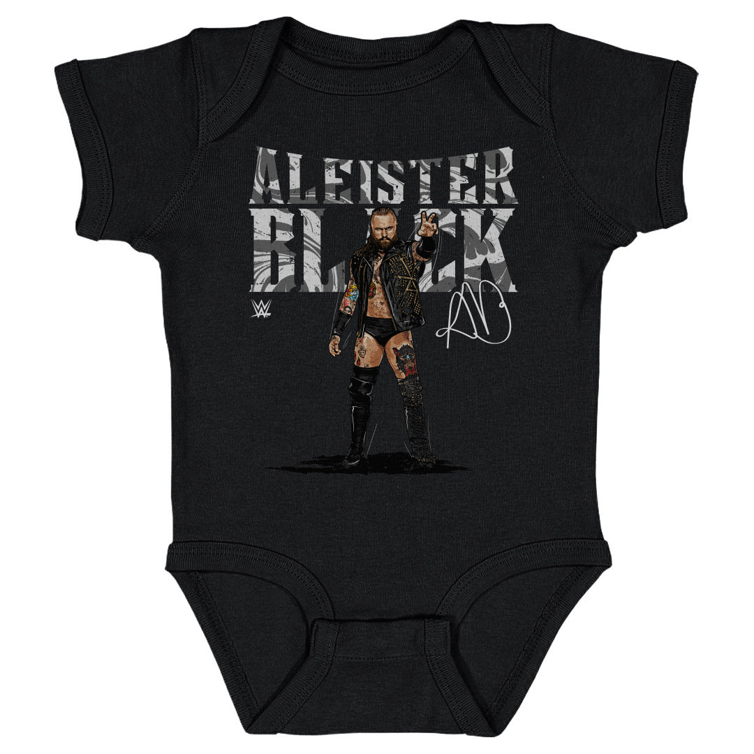 Aleister Black Kids Baby Onesie | 500 LEVEL