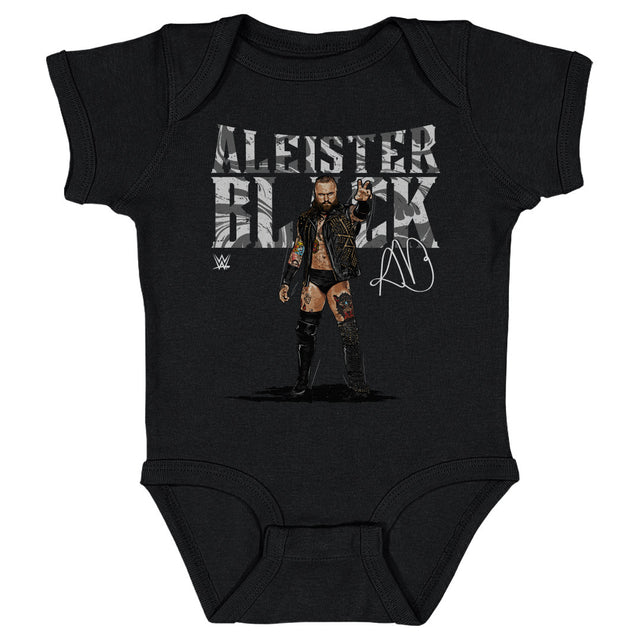Aleister Black Kids Baby Onesie | 500 LEVEL