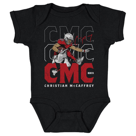 Christian McCaffrey Kids Baby Onesie | 500 LEVEL
