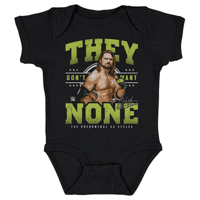 A.J. Styles Kids Baby Onesie | 500 LEVEL