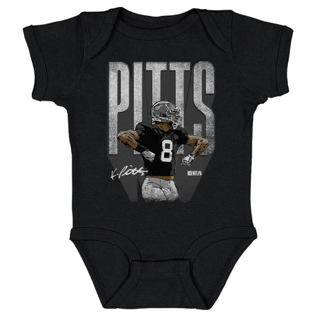 Kyle Pitts Kids Baby Onesie | 500 LEVEL