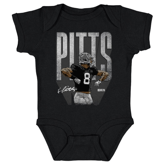Kyle Pitts Kids Baby Onesie | 500 LEVEL