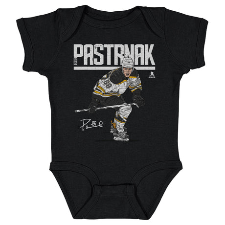 David Pastrnak Kids Baby Onesie | 500 LEVEL