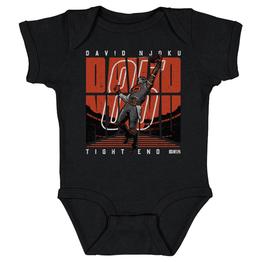 David Njoku Kids Baby Onesie | 500 LEVEL