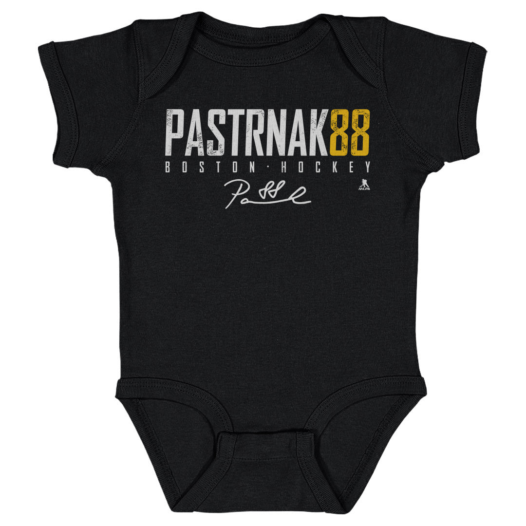 David Pastrnak Kids Baby Onesie | 500 LEVEL