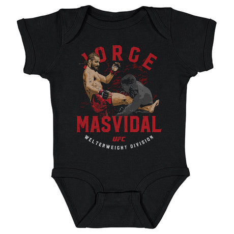 Jorge Masvidal Kids Baby Onesie | 500 LEVEL