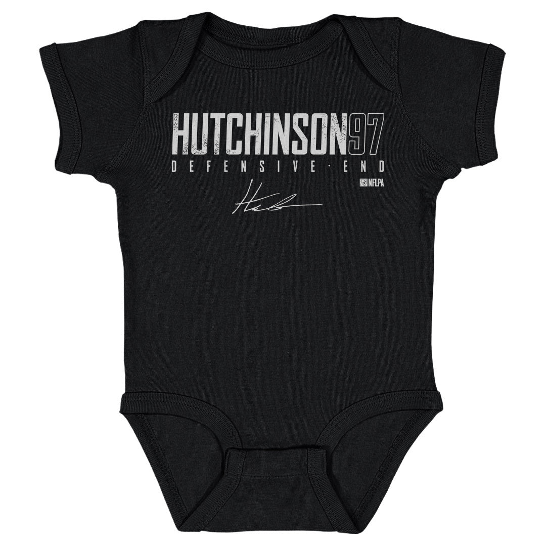 Aidan Hutchinson Kids Baby Onesie | 500 LEVEL