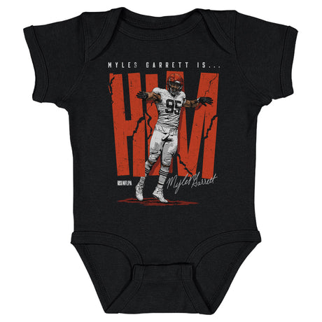 Myles Garrett Kids Baby Onesie | 500 LEVEL
