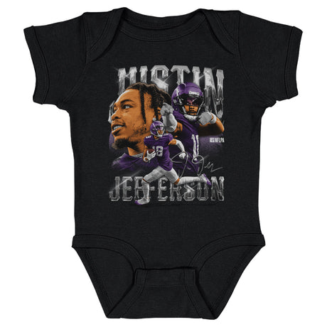 Justin Jefferson Kids Baby Onesie | 500 LEVEL