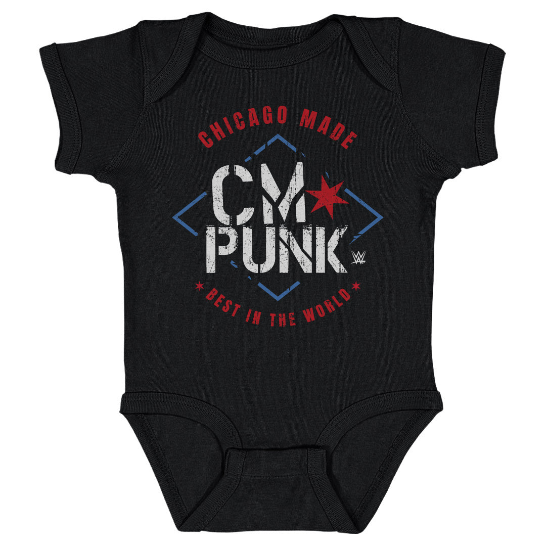 CM Punk Kids Baby Onesie | 500 LEVEL