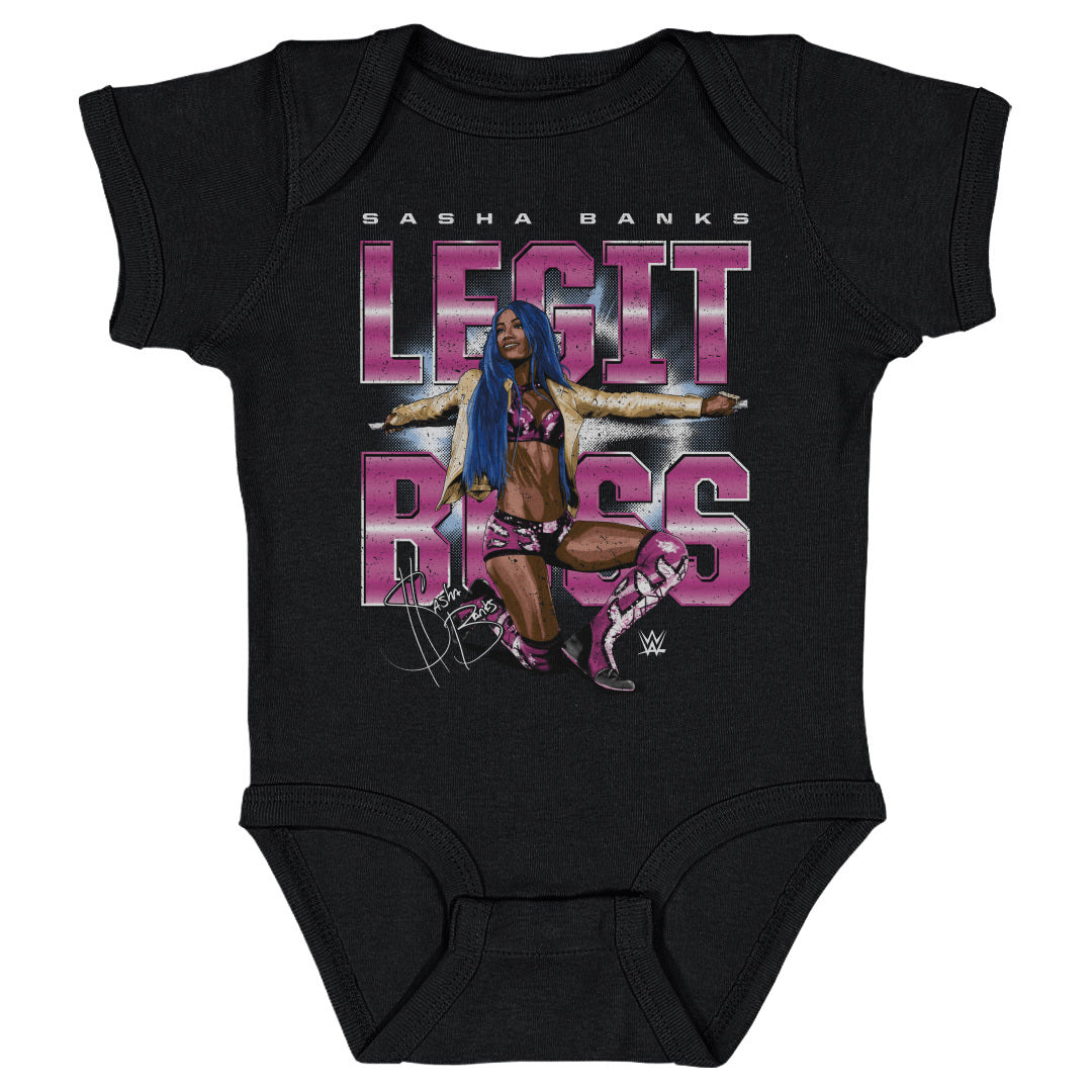 Sasha Banks Kids Baby Onesie | 500 LEVEL