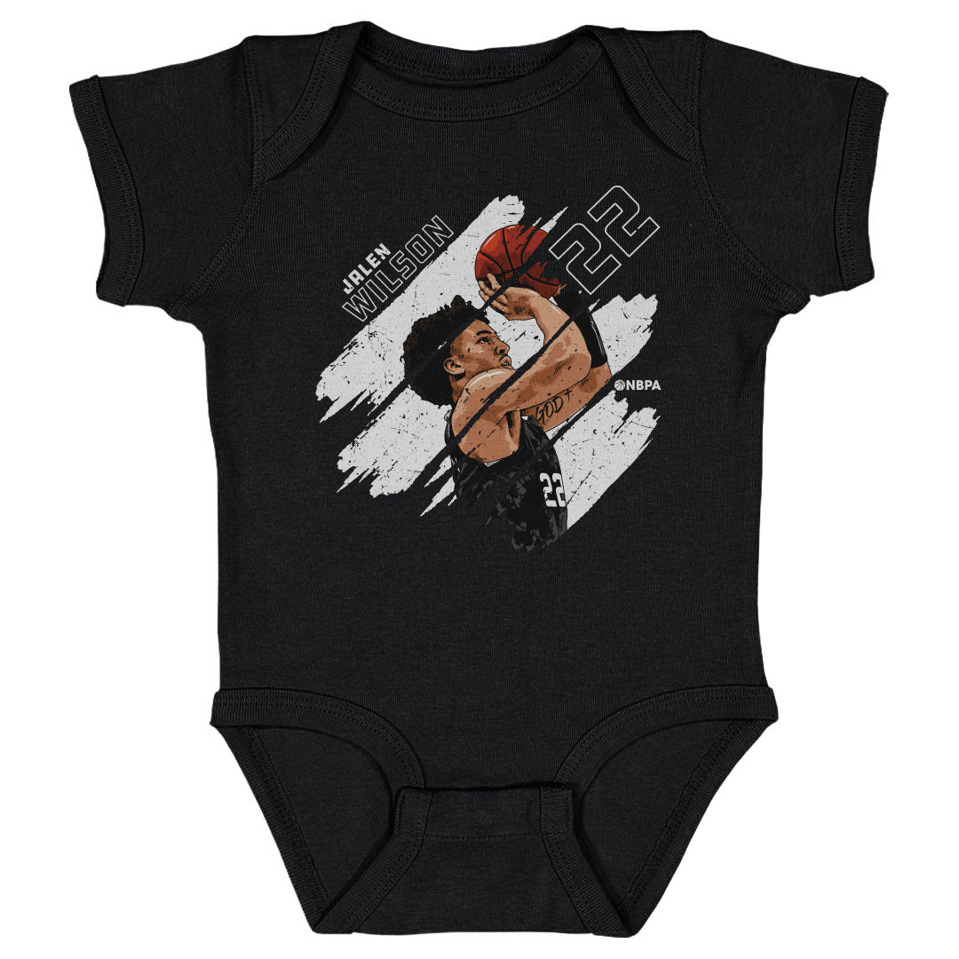 Jalen Wilson Kids Baby Onesie | 500 LEVEL