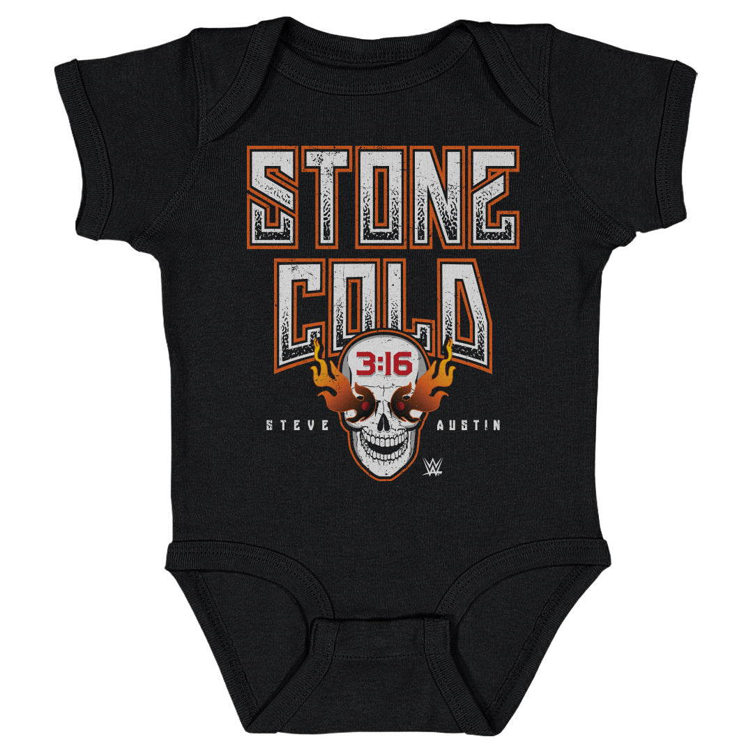 Stone Cold Steve Austin Kids Baby Onesie | 500 LEVEL